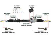 Barra Axial da Caixa da Direcao da Mitsubishi L200 Outdoor Triton 2015 a 2019